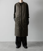 画像をギャラリービューアに読み込む, ssstein(シュタイン)の23AWコレクションPADDED MILITARY LONG VESTのMILITARY KHAKI sessionセッション福岡セレクトショップ 公式通販サイト
