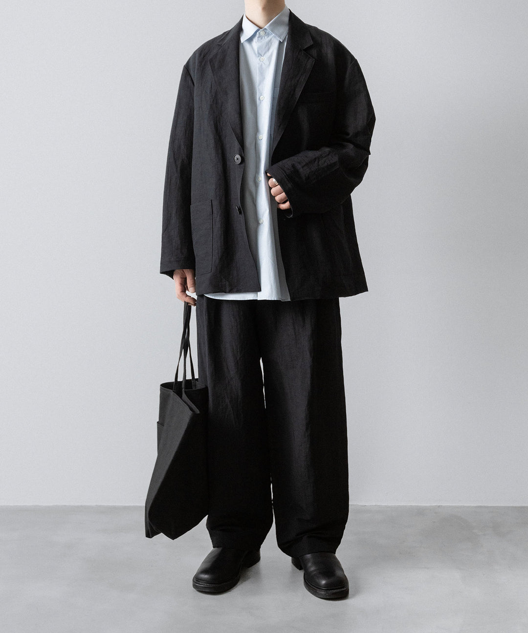 ssstein(シュタイン)のOVERSIZED SS SHIRT - OFF BLUEの公式通販サイトsession福岡セレクトショップ
