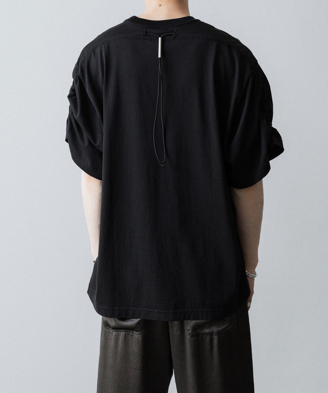 VEIN ヴェイン 100/3 SUEDE JERSEY VESSEL S/S TEEのBLACK公式通販サイトsession福岡セレクトショップ