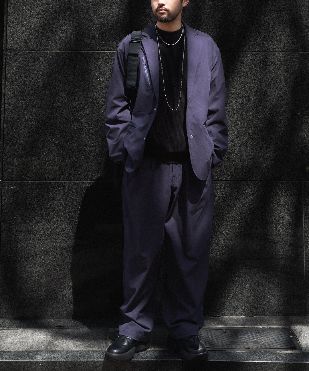 ssstein(シュタイン)のDISCOLORATION RIB KNIT LS - BLACKの公式通販サイトsession福岡セレクトショップ