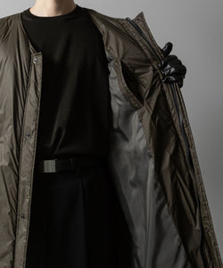 ssstein(シュタイン)の23AWコレクションPADDED MILITARY LONG VESTのMILITARY KHAKI sessionセッション福岡セレクトショップ 公式通販サイト