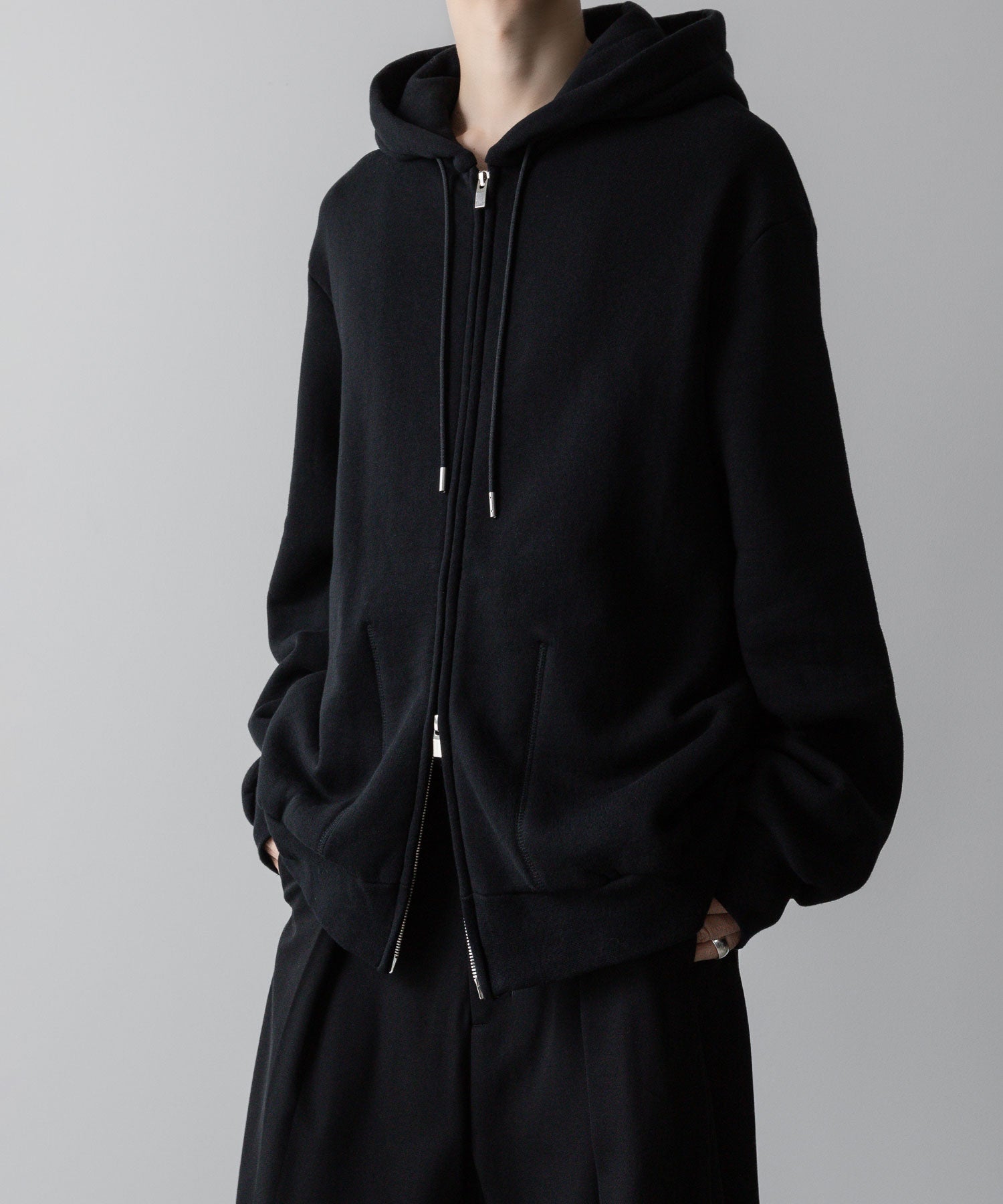 VEIN ヴェインのCO SWEAT ZIP UP HOODIE - BLACKの公式通販サイトsession福岡セレクトショップ