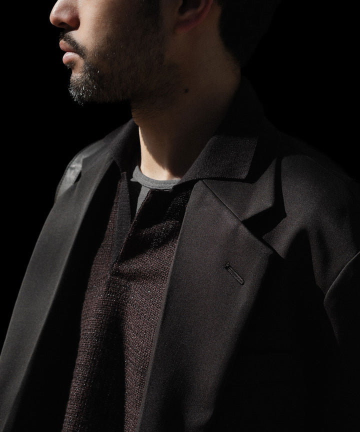 ssstein(シュタイン)のSLUB COTTON KNIT SKIPPER LS - DARK BROWNの公式通販サイトsession福岡セレクトショップ