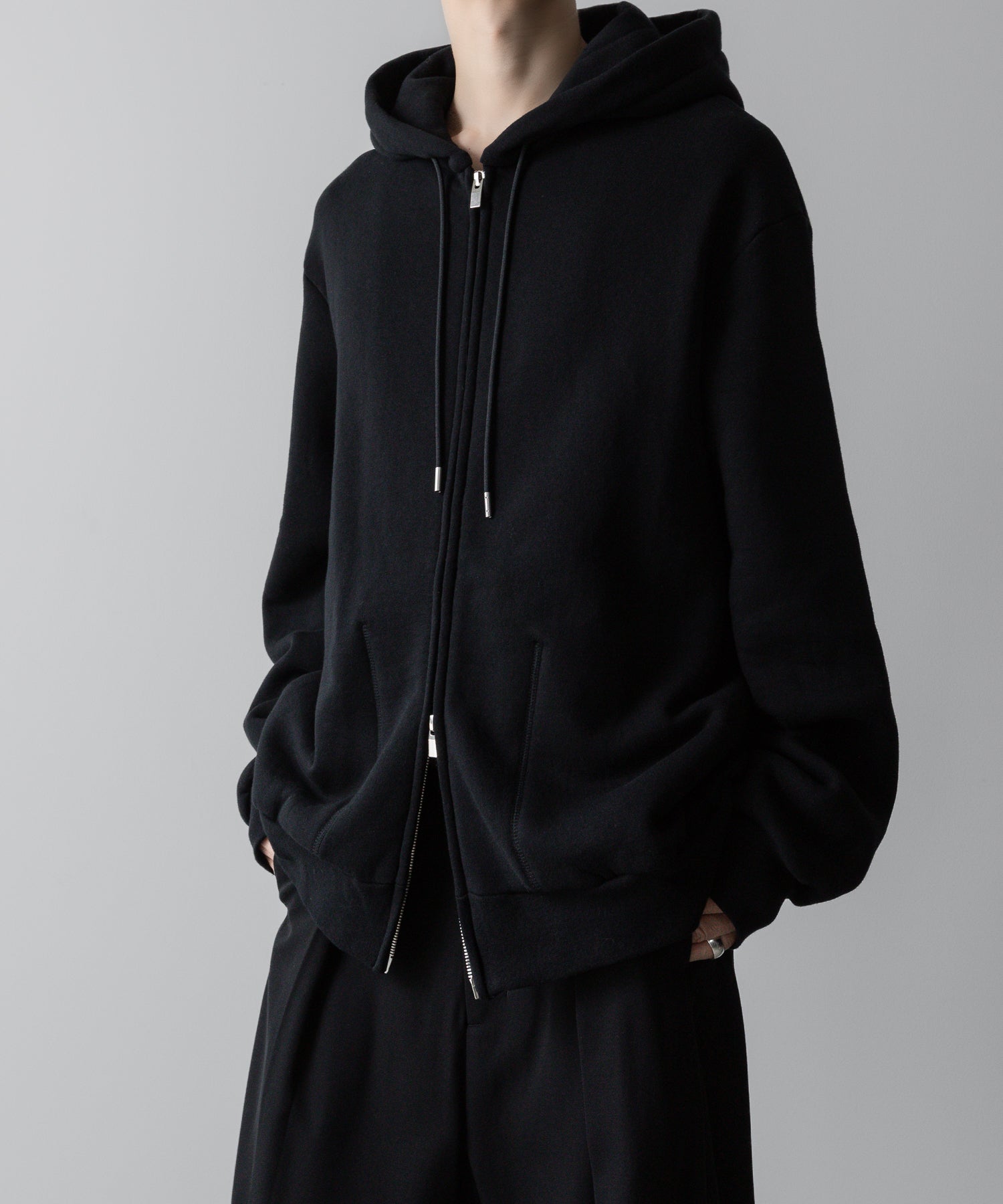 VEIN ヴェインのCO SWEAT ZIP UP HOODIE - BLACKの公式通販サイトsession福岡セレクトショップ