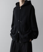 画像をギャラリービューアに読み込む, VEIN ヴェインのCO SWEAT ZIP UP HOODIE - BLACKの公式通販サイトsession福岡セレクトショップ
