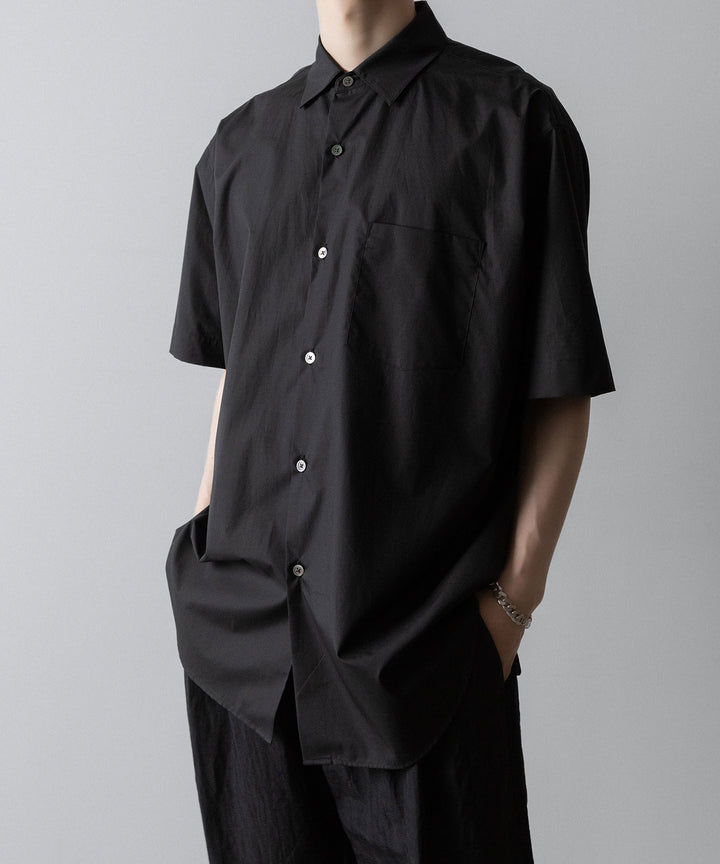 ssstein(シュタイン)のOVERSIZED SS SHIRT - BLACKの公式通販サイトsession福岡セレクトショップ