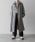 画像をギャラリービューアに読み込む, INTÉRIM(インテリム)のWOOL FRANNEL DRAPE 2-TUCK STRAIGHT SLACKS - BROWNの公式通販サイトsession福岡セレクトショップ
