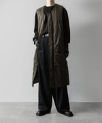 画像をギャラリービューアに読み込む, ssstein(シュタイン)の23AWコレクションPADDED MILITARY LONG VESTのMILITARY KHAKI sessionセッション福岡セレクトショップ 公式通販サイト
