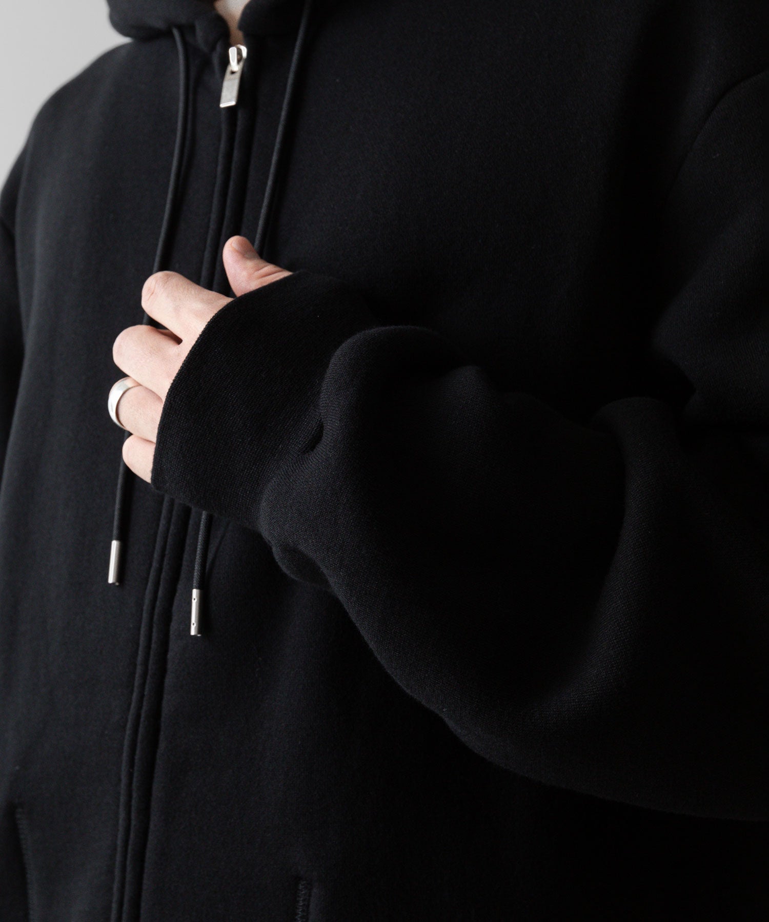 VEIN ヴェインのCO SWEAT ZIP UP HOODIE - BLACKの公式通販サイトsession福岡セレクトショップ