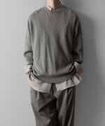 画像をギャラリービューアに読み込む, ssstein(シュタイン)のC/SI TWILL OVERSIZED REGULAR COLLAR SHIRT - GREIGEの公式通販サイトsession福岡セレクトショップ
