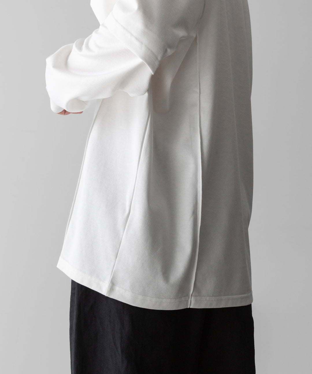 ssstein(シュタイン)のOVERSIZED LAYERED SLEEVE TEE - WHITEの公式通販サイトsession福岡セレクトショップ