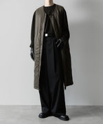 画像をギャラリービューアに読み込む, ssstein(シュタイン)の23AWコレクションPADDED MILITARY LONG VESTのMILITARY KHAKI sessionセッション福岡セレクトショップ 公式通販サイト
