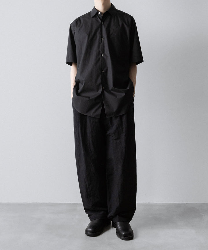ssstein(シュタイン)のOVERSIZED SS SHIRT - BLACKの公式通販サイトsession福岡セレクトショップ
