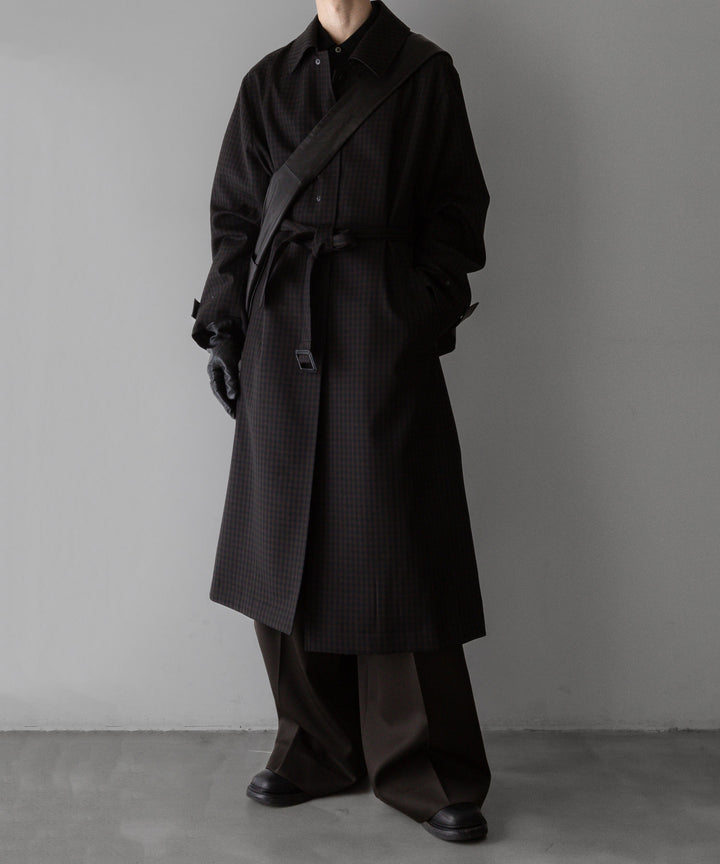 stein(シュタイン)の24SSコレクションSHOULDER BAGのBLACK(LEATHER) 公式通販サイトsession福岡セレクトショップ