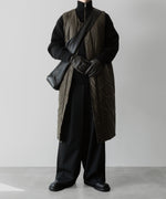 画像をギャラリービューアに読み込む, ssstein(シュタイン)の23AWコレクションPADDED MILITARY LONG VESTのMILITARY KHAKI sessionセッション福岡セレクトショップ 公式通販サイト
