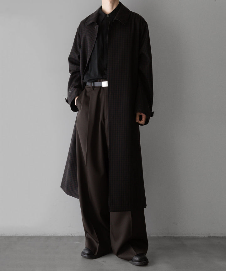 stein(シュタイン)の24SSコレクションEXTRA WIDE TROUSERS のMILITARY KHAKI sessionセッション福岡セレクトショップ 公式通販サイト