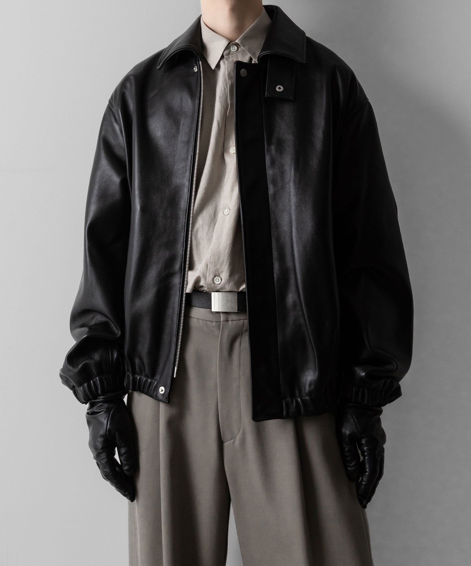 ssstein(シュタイン)のLEATHER ZIP SHORT JACKET - BLACKの公式通販サイトsession福岡セレクトショップ