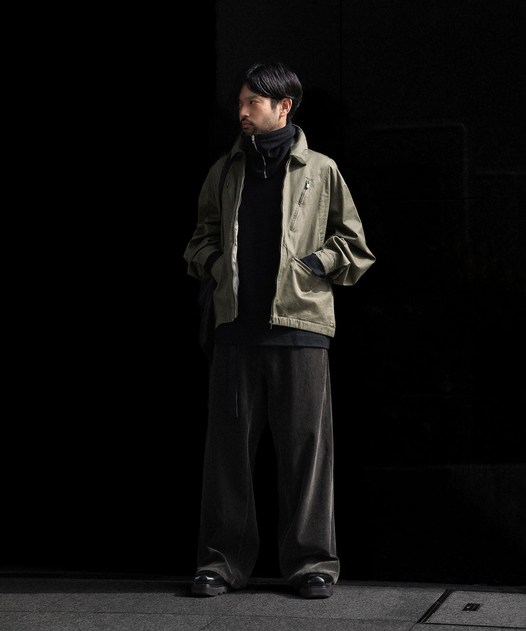 VEIN ヴェインのCOTTON MOLESKIN MILITARY JACKET - KHAKIの公式通販サイトsession福岡セレクトショップ