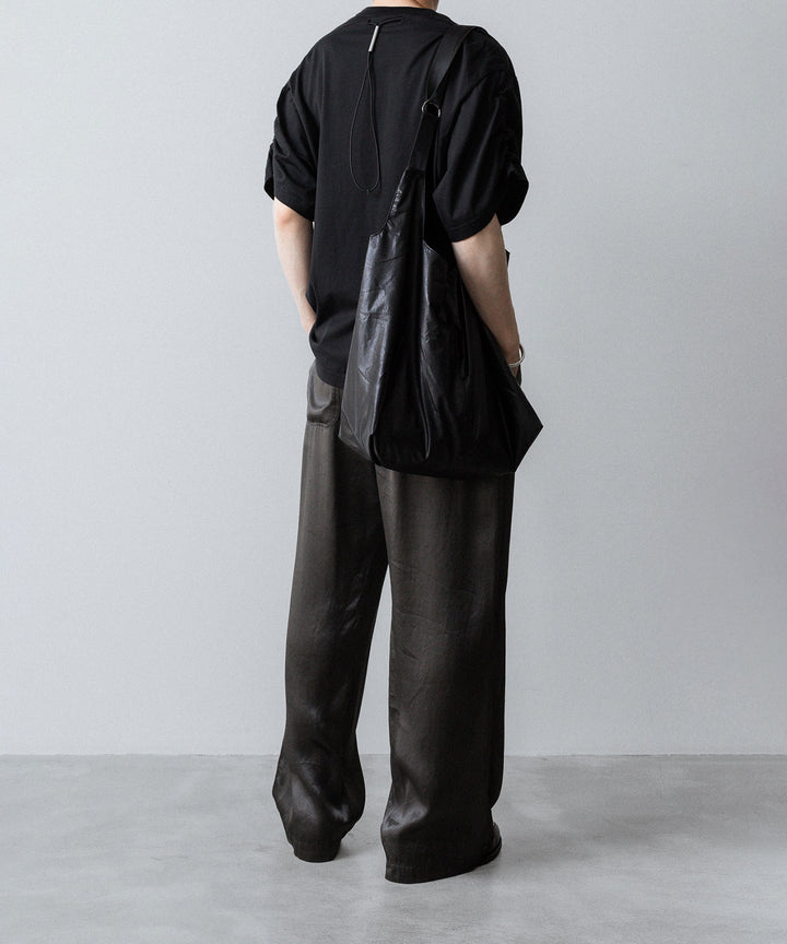 VEIN ヴェイン 100/3 SUEDE JERSEY VESSEL S/S TEEのBLACK公式通販サイトsession福岡セレクトショップ