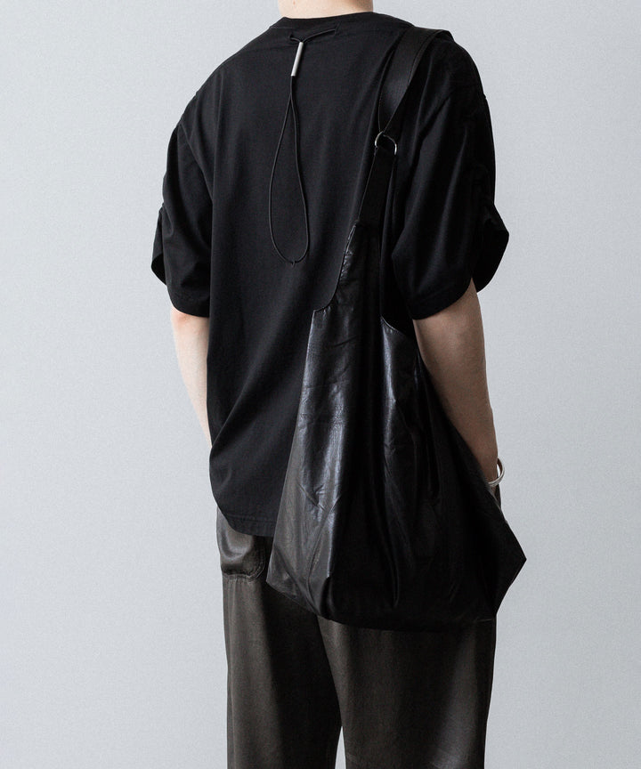 VEIN ヴェイン 100/3 SUEDE JERSEY VESSEL S/S TEEのBLACK公式通販サイトsession福岡セレクトショップ