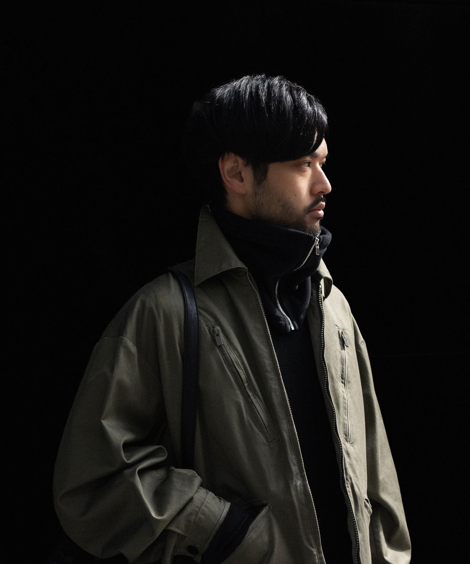 VEIN ヴェインのCOTTON MOLESKIN MILITARY JACKET - KHAKIの公式通販サイトsession福岡セレクトショップ