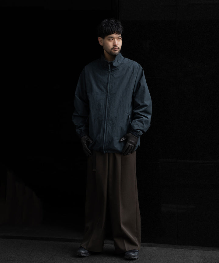 stein(シュタイン)の23AWコレクションWINDBREAKER STAND COLLAR JACKETのDARK GREY 公式通販サイトsession福岡セレクトショップ