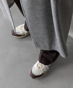 INTÉRIM(インテリム)のWOOL FRANNEL DRAPE 2-TUCK STRAIGHT SLACKS - BROWNの公式通販サイトsession福岡セレクトショップ