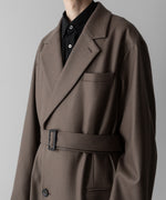 画像をギャラリービューアに読み込む, ssstein(シュタイン)の24AWコレクション OVERSIZED MAXI-LENGTH DOUBLE BREASTED COAT - DARK GREIGE 公式通販サイトsession福岡セレクトショップ
