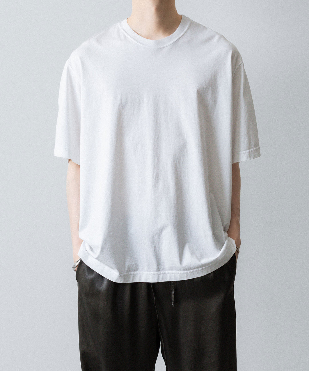 VEIN ヴェインの100/3 SUEDE JERSEY VESSEL S/S TEE - WHITEの公式通販サイトsession福岡セレクトショップ