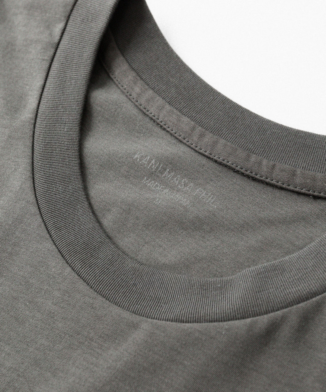 KANEMASA PHIL. カネマサフィルの36G HIGH TWIST SLEEVELESS TEEの公式通販サイトsession福岡セレクトショップ