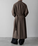 画像をギャラリービューアに読み込む, ssstein(シュタイン)の24AWコレクション OVERSIZED MAXI-LENGTH DOUBLE BREASTED COAT - DARK GREIGE 公式通販サイトsession福岡セレクトショップ
