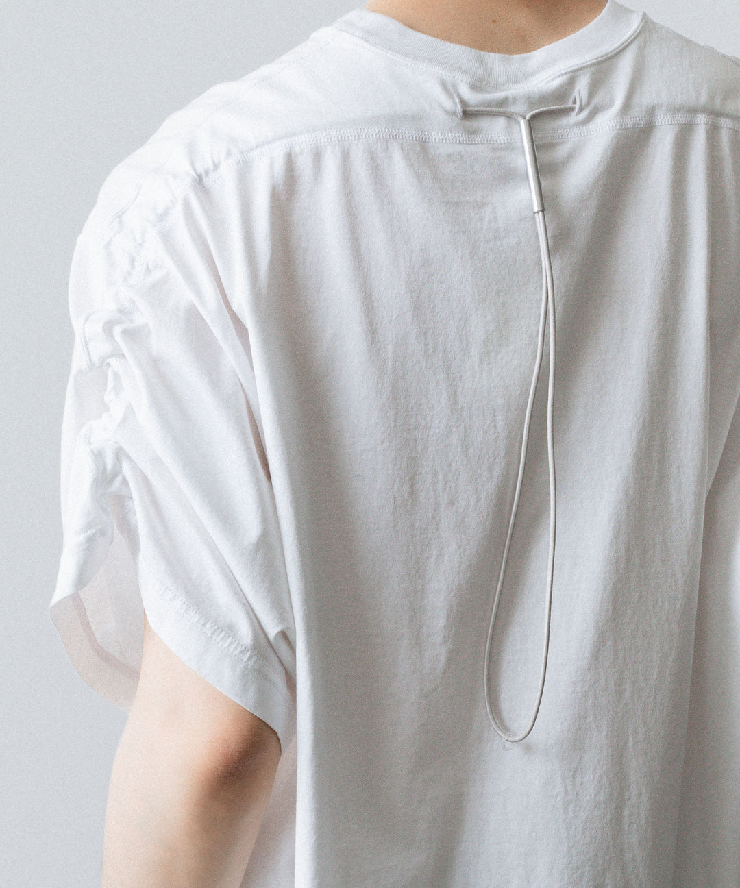 VEIN ヴェインの100/3 SUEDE JERSEY VESSEL S/S TEE - WHITEの公式通販サイトsession福岡セレクトショップ