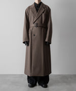 画像をギャラリービューアに読み込む, ssstein(シュタイン)の24AWコレクション OVERSIZED MAXI-LENGTH DOUBLE BREASTED COAT - DARK GREIGE 公式通販サイトsession福岡セレクトショップ
