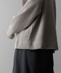 VEIN ヴェインのWO/PE QUARTER GAUGE KNIT HOODED PULLOVER SHIRT - X.OFF WHITEの公式通販サイトsession福岡セレクトショップ