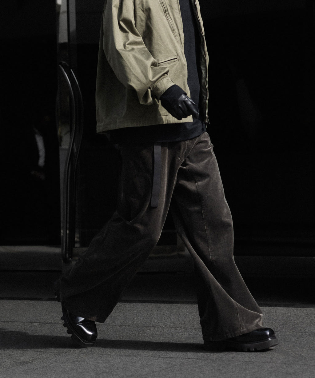 VEIN ヴェインのFINX CO CORDUROY RESIZE TROUSERS - D.GRAYの公式通販サイトsession福岡セレクトショップ