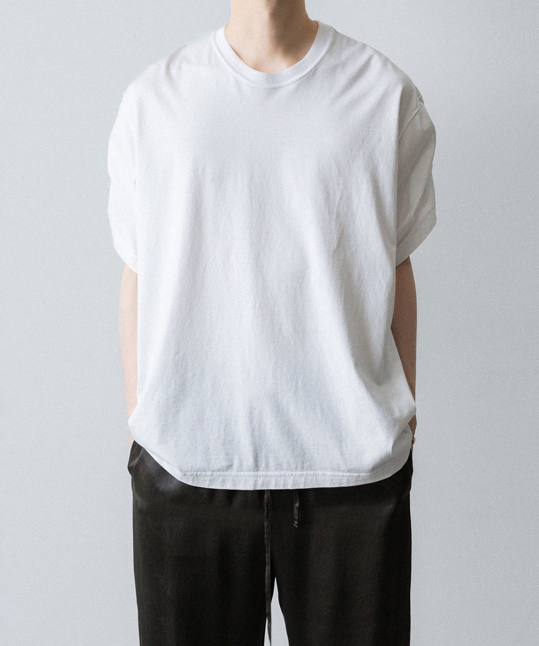 VEIN ヴェインの100/3 SUEDE JERSEY VESSEL S/S TEE - WHITEの公式通販サイトsession福岡セレクトショップ