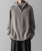 画像をギャラリービューアに読み込む, VEIN ヴェインのWO/PE QUARTER GAUGE KNIT HOODED PULLOVER SHIRT - X.OFF WHITEの公式通販サイトsession福岡セレクトショップ
