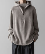 画像をギャラリービューアに読み込む, VEIN ヴェインのWO/PE QUARTER GAUGE KNIT HOODED PULLOVER SHIRT - X.OFF WHITEの公式通販サイトsession福岡セレクトショップ
