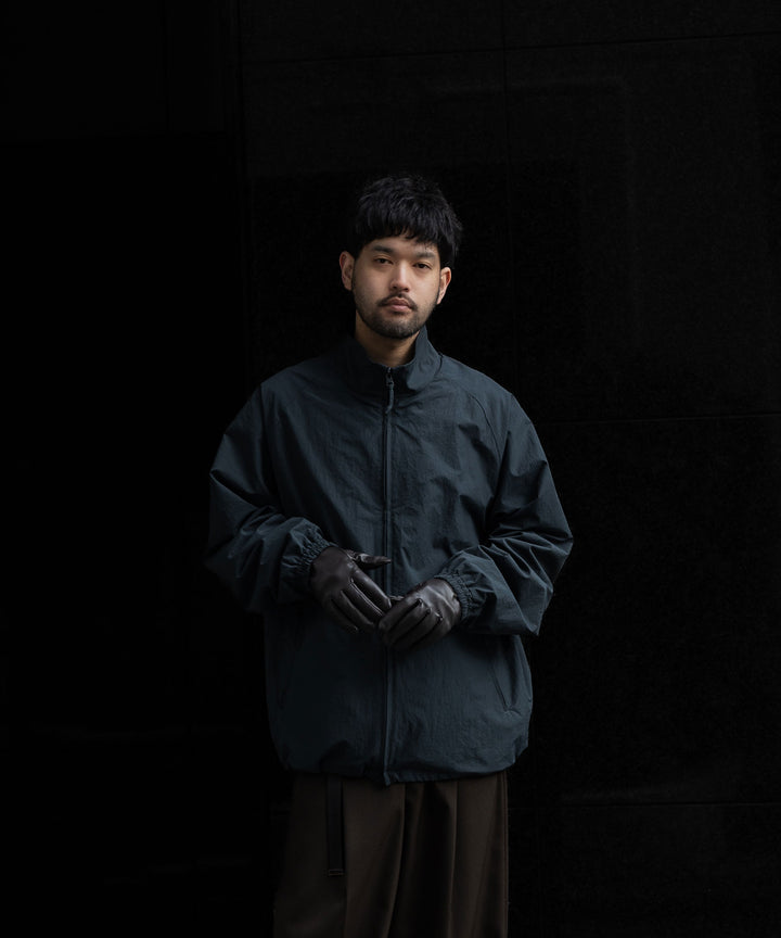 stein(シュタイン)の23AWコレクションWINDBREAKER STAND COLLAR JACKETのDARK GREY 公式通販サイトsession福岡セレクトショップ