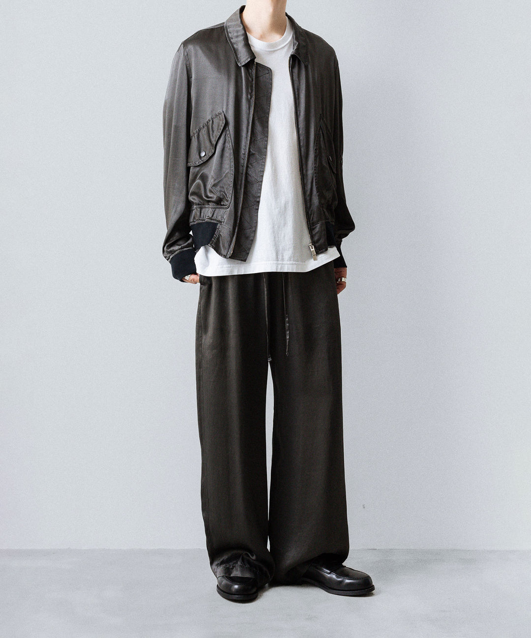 VEIN ヴェインの100/3 SUEDE JERSEY VESSEL S/S TEE - WHITEの公式通販サイトsession福岡セレクトショップ