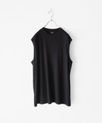 画像をギャラリービューアに読み込む, WWW ラッピンノットウールウェアSLEEVELESS PULLOVERのBLACK 公式通販サイトsession福岡セレクトショップ
