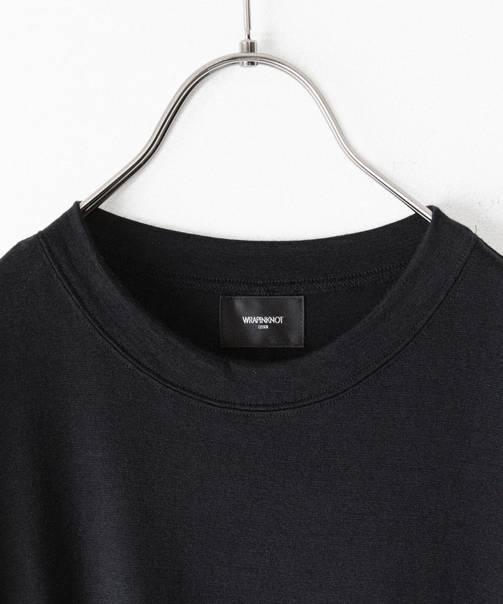 WWW ラッピンノットウールウェアSLEEVELESS PULLOVERのBLACK 公式通販サイトsession福岡セレクトショップ
