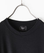 画像をギャラリービューアに読み込む, WWW ラッピンノットウールウェアSLEEVELESS PULLOVERのBLACK 公式通販サイトsession福岡セレクトショップ
