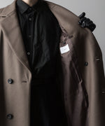 画像をギャラリービューアに読み込む, ssstein(シュタイン)の24AWコレクション OVERSIZED MAXI-LENGTH DOUBLE BREASTED COAT - DARK GREIGE 公式通販サイトsession福岡セレクトショップ
