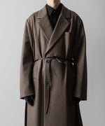 画像をギャラリービューアに読み込む, ssstein(シュタイン)の24AWコレクション OVERSIZED MAXI-LENGTH DOUBLE BREASTED COAT - DARK GREIGE 公式通販サイトsession福岡セレクトショップ
