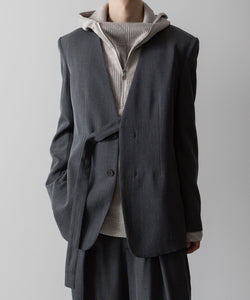 VEIN ヴェインのWO/PE QUARTER GAUGE KNIT HOODED PULLOVER SHIRT - X.OFF WHITEの公式通販サイトsession福岡セレクトショップ