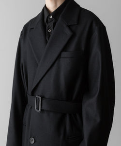 ssstein(シュタイン)の24AWコレクション OVERSIZED MAXI-LENGTH DOUBLE BREASTED COAT - BLACK 公式通販サイトsession福岡セレクトショップ