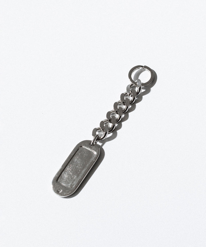 THE OBJECT - ザオブジェクトのOFFICE NAME TAG KEYRINGのSILVER 公式通販サイトsession福岡セレクトショップ