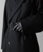 画像をギャラリービューアに読み込む, ssstein(シュタイン)の24AWコレクション OVERSIZED MAXI-LENGTH DOUBLE BREASTED COAT - BLACK 公式通販サイトsession福岡セレクトショップ
