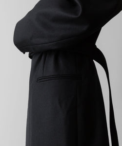 ssstein(シュタイン)の24AWコレクション OVERSIZED MAXI-LENGTH DOUBLE BREASTED COAT - BLACK 公式通販サイトsession福岡セレクトショップ